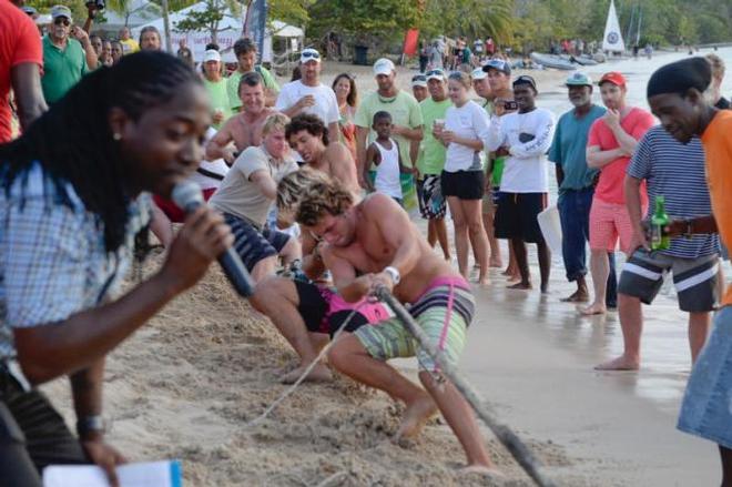 Sailors having fun - 2015 Nonsuch Bay RS Elite Challenge © Antigua Sailing Week